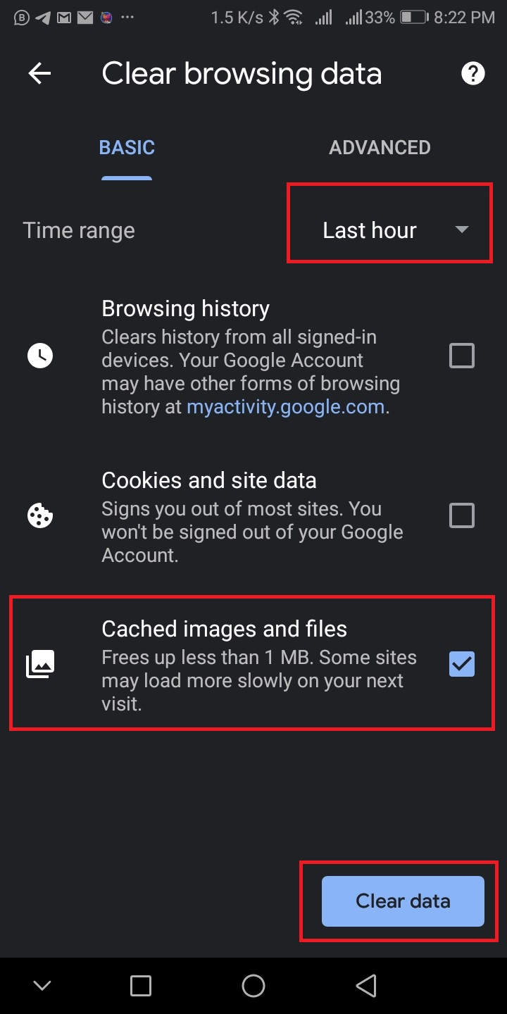 Cara Clear Cache Browser