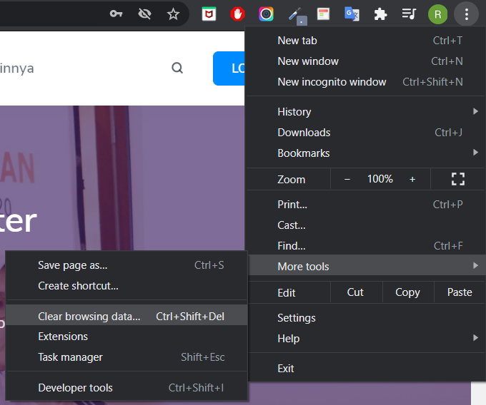 Cara clear cache browser panduan multimedika